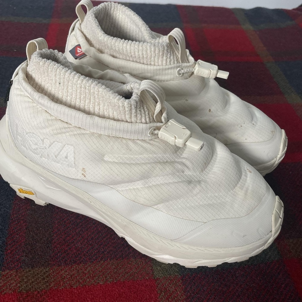 Hoka One One Kaha 2 Frost Moc Gtx Shoes Womens Size 7B White Gore Tex Trail